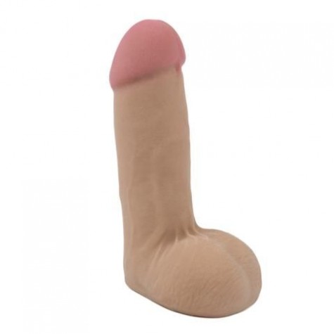 Фаллоимитатор с функцией эякуляции Squirtz CyberSkin 7.5" Squirting Dildo - 19 см.